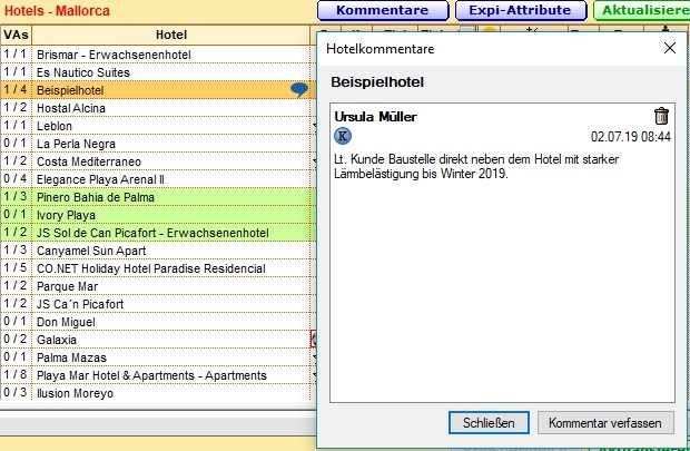 Bistro Kommentarfunktion 2
